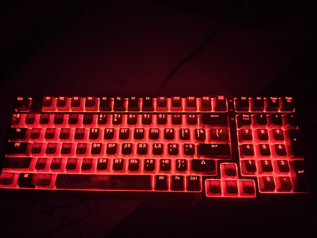 Клавіатура A4Tech Bloody S98 Naraka BLMS USB Black/White/Red