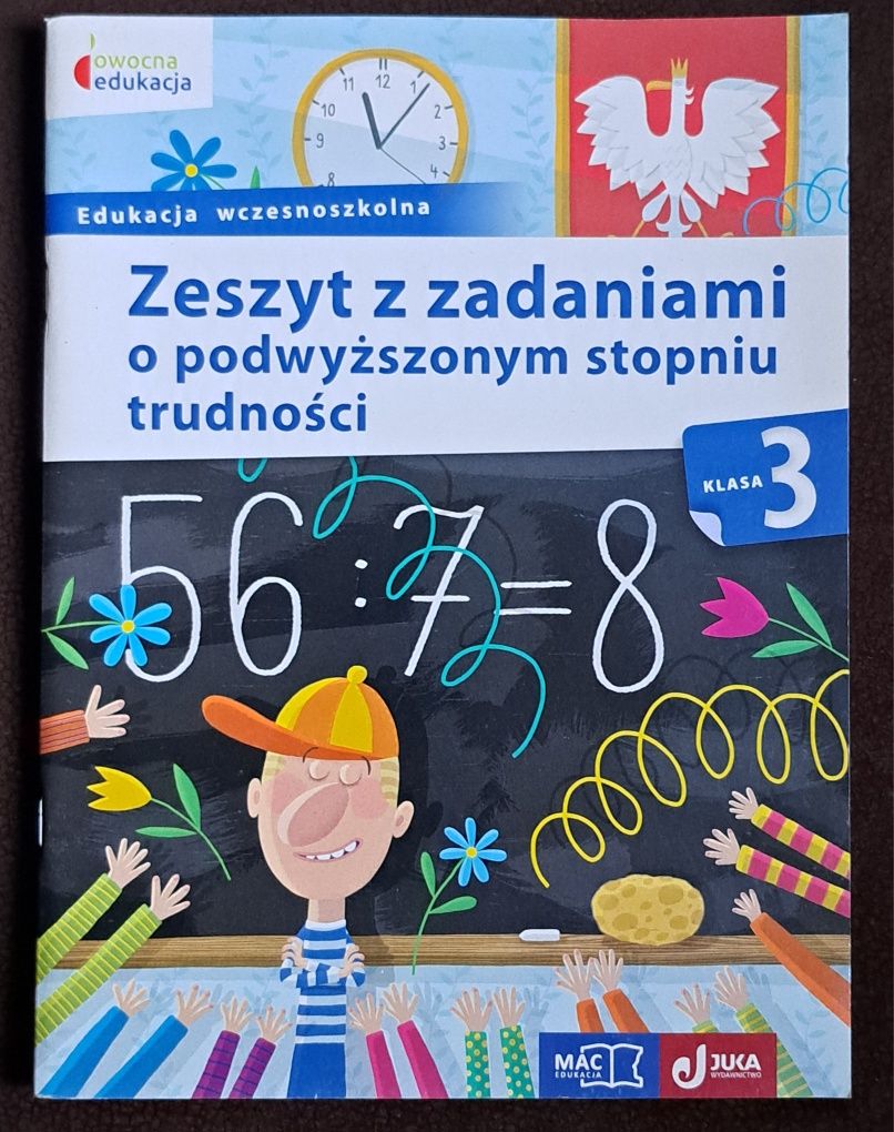 Zeszyt z zadaniami o podwyższonym stopniu trudności. B. Mazur.