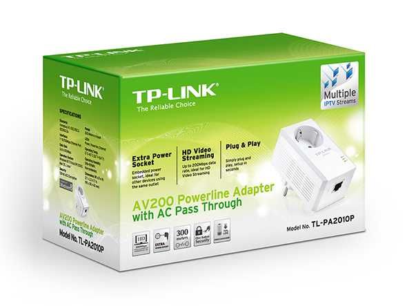 Kit Powerline TP-Link TL-PA2010P (2 unidades)