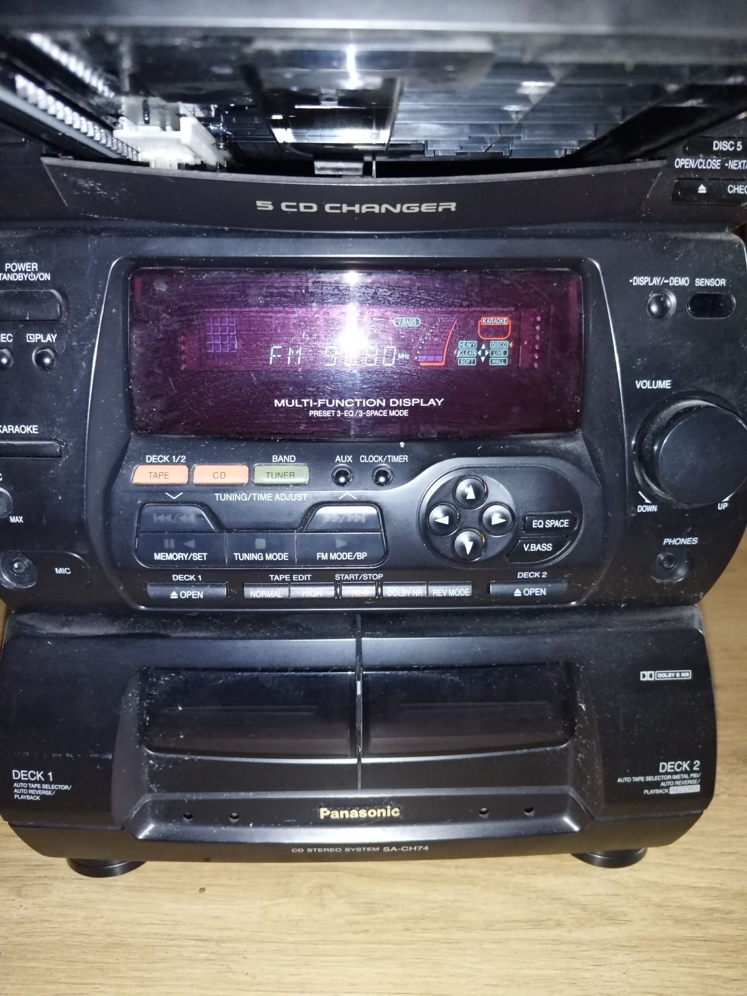 Wieża CD marki Panasonic