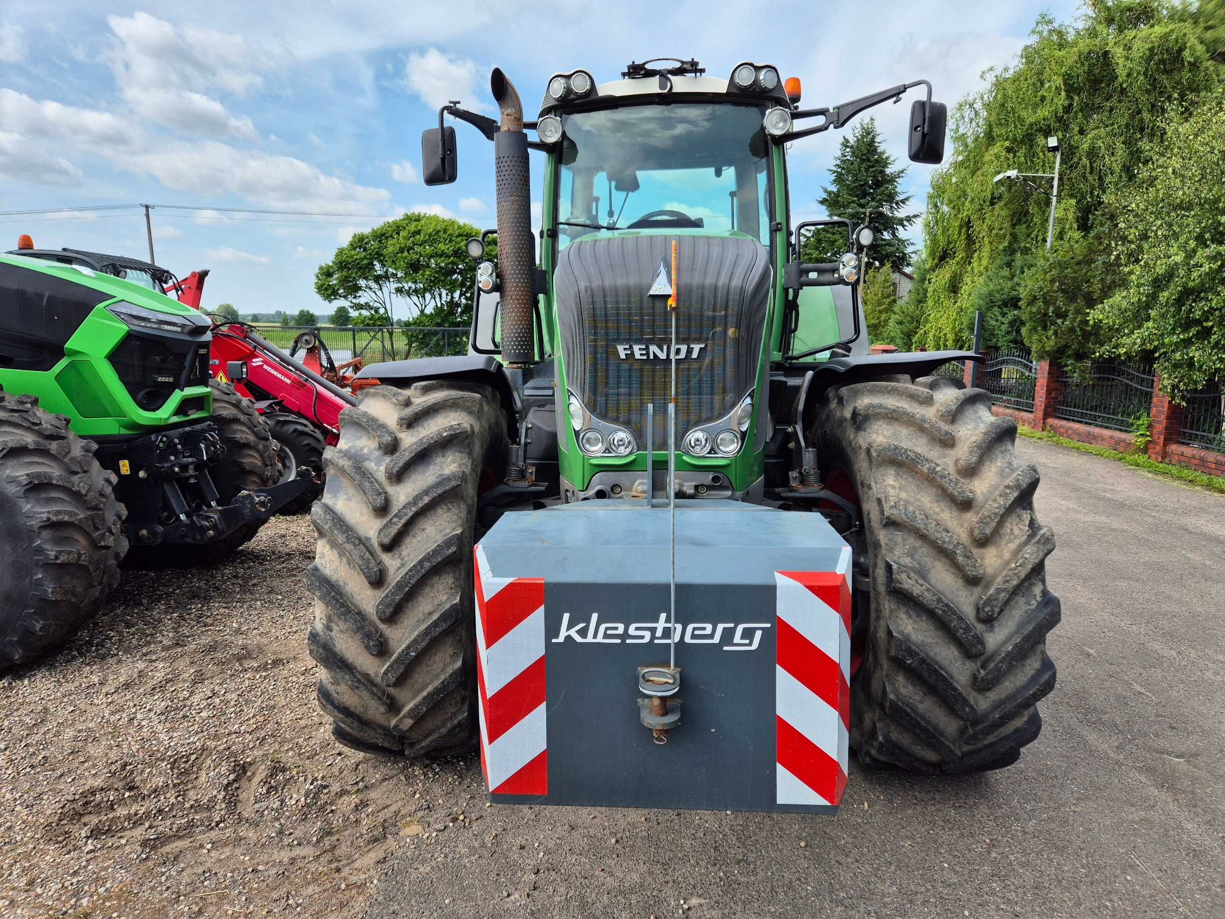 Fendt 936 Vario 55km/h obciążnik zaczepy opony jak nowe