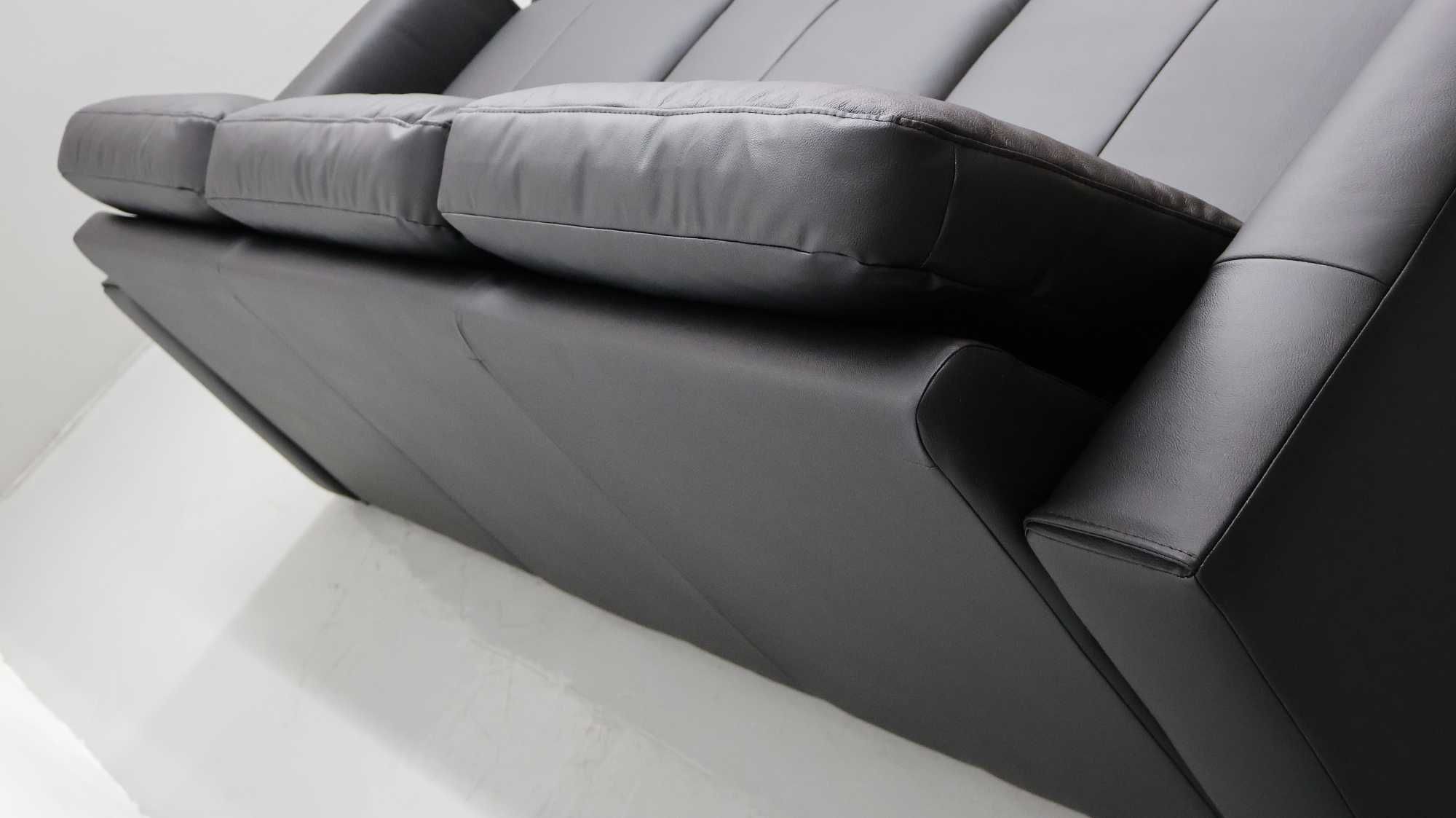 LZW skóra naturalna narożnik funkcja spania pojemnik 6605 sofa  rogówk