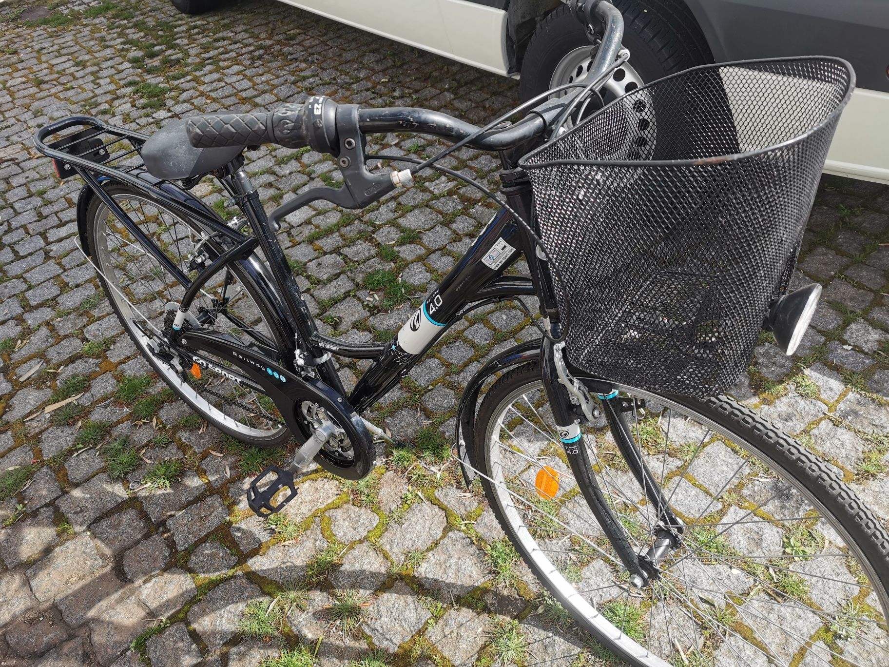 Bicicleta de senhora de passeio