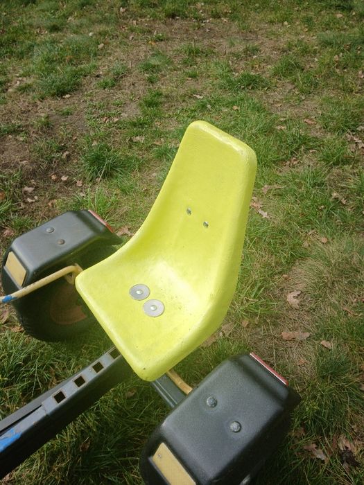 Gokart Berg na pedały – żółty, stan dobry