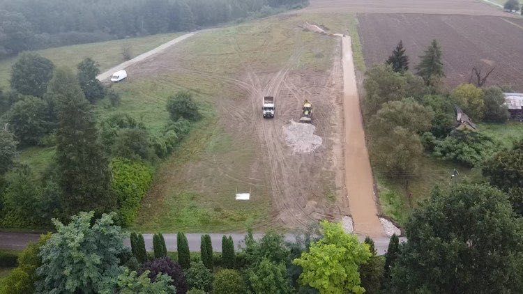 Działka blisko lasu i rzeki Wkra z planem miejscowym - jednorodzinna