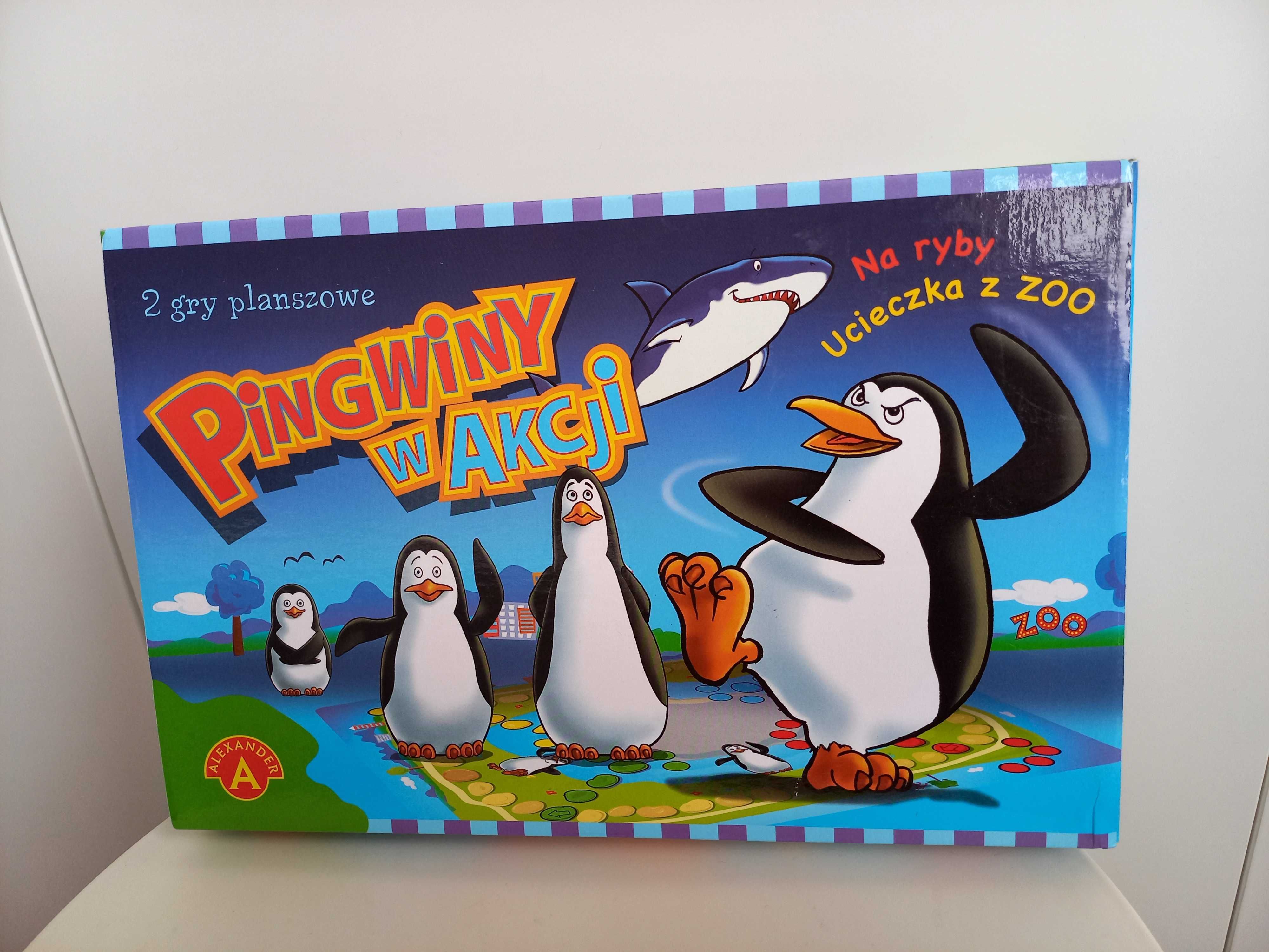 Gra Pingwiny w Akcji 2w1