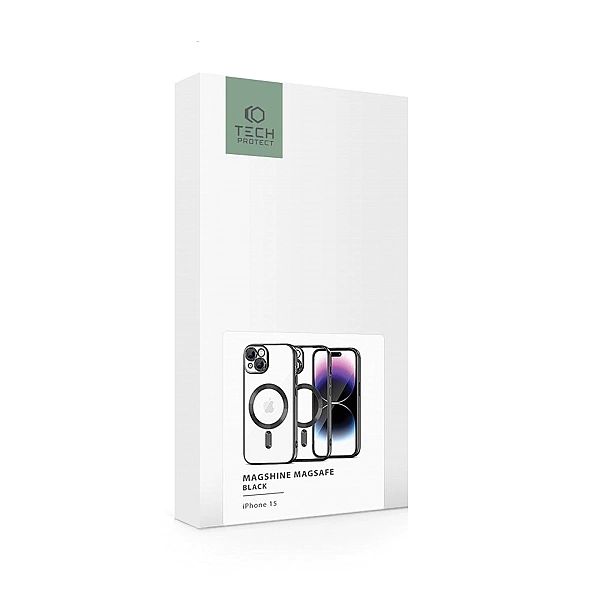 Tech-Protect Magshine Magsafe Iphone 15 Black
