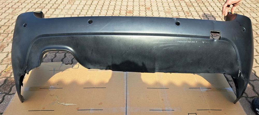 Zderzak tył BMW E61 M pakiet czarny mat