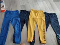 4x dresy spodnie dresowe 140