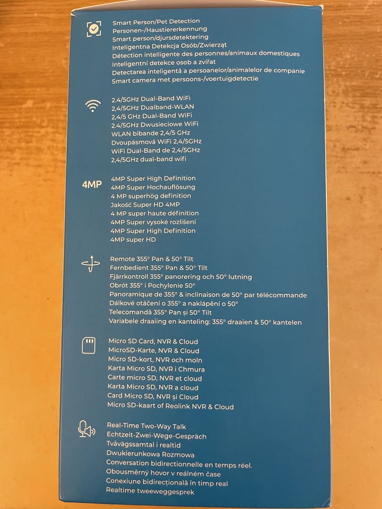 Kamera obrotowa wifi Reolink E1 Pro v2
