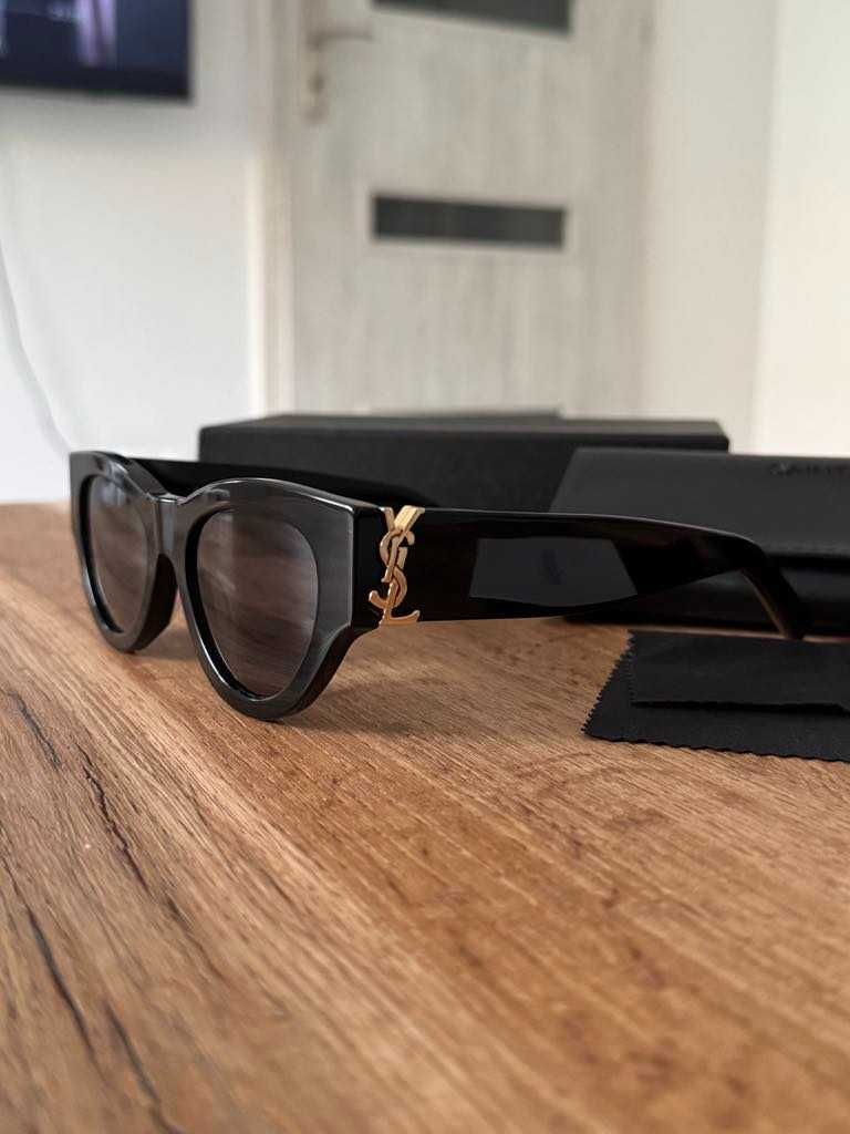 Okulary przeciwsłoneczne damskie cat eye YSL Yves Saint Laurent