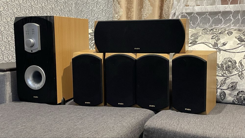Акустика 5.1 Sven B5-10 | BT-111 — Міць та якість звуку