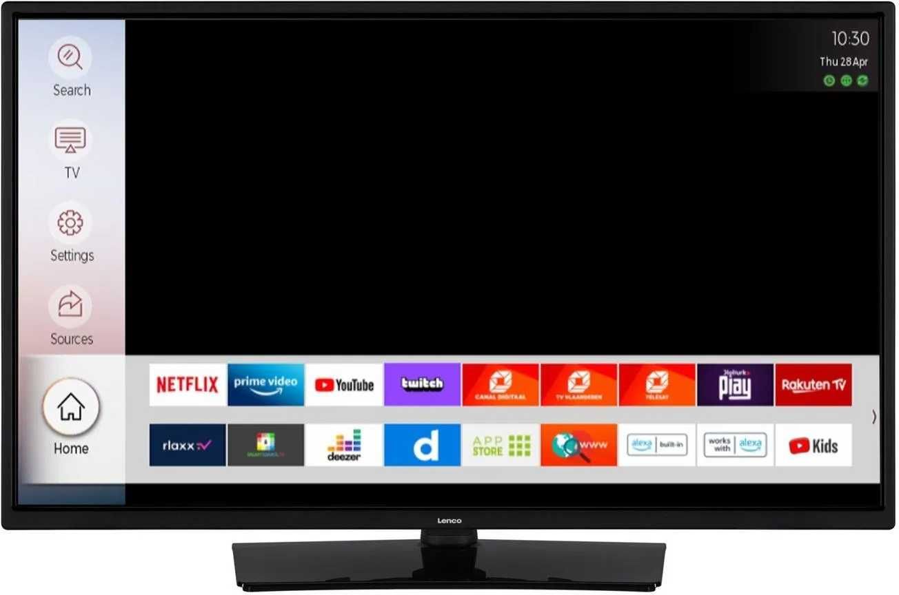 Тонкий LED телевізор 22"  USB