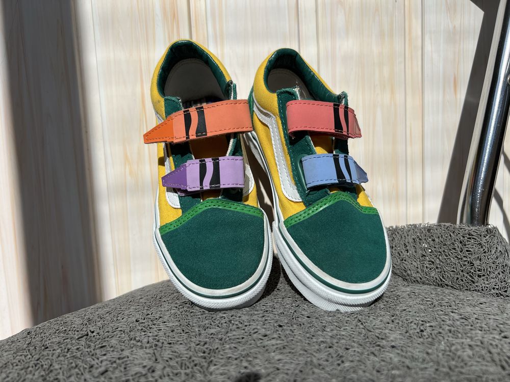 Кеди vans old skool crayola