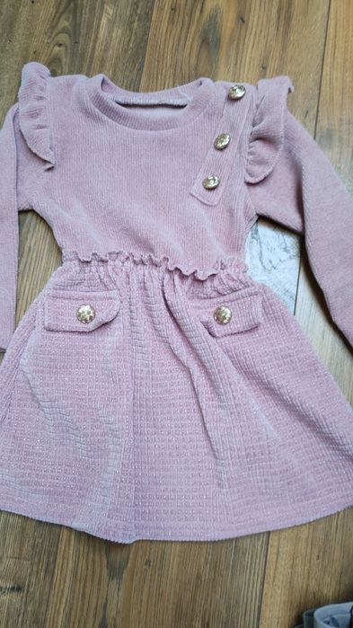 Zestaw 6 sztuk sukienek r. 86 Sinsay H&M Pepco