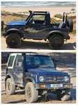 Suzuki Samurai 1.3i Bloqueios, extras averbados
