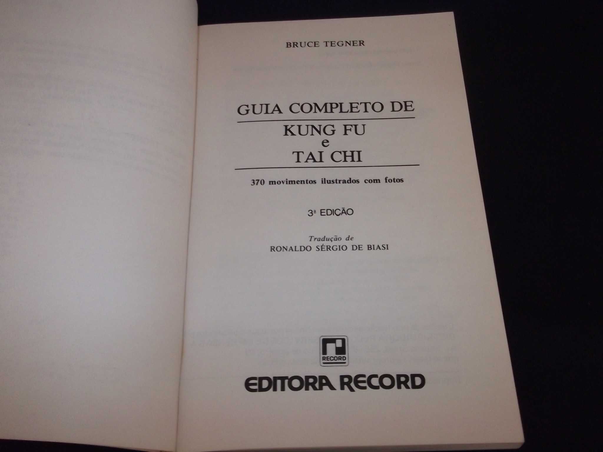 Livro Guia Completo de Kung Fu e Tai Chi Bruce Tegner