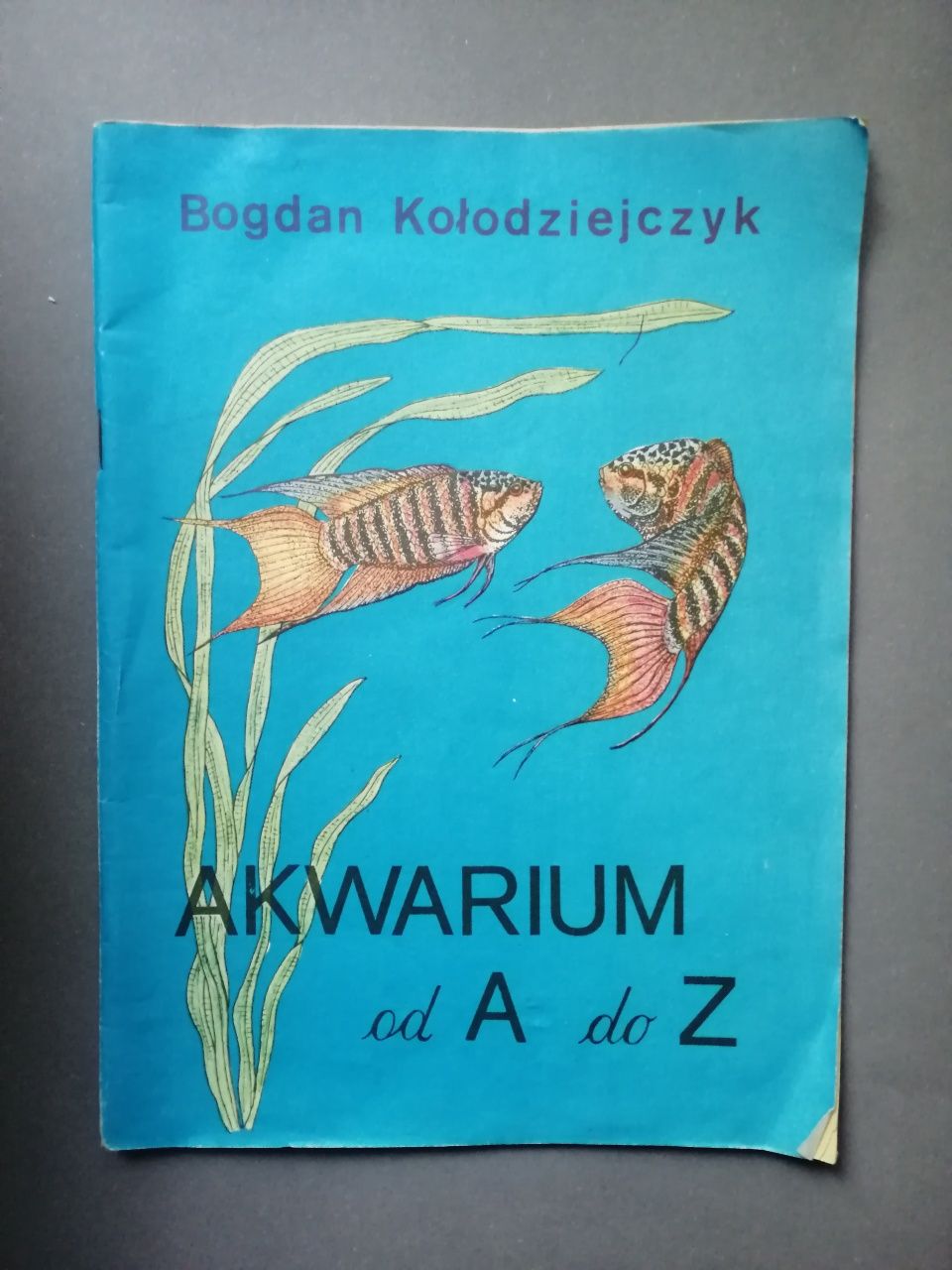 Akwarystyka Bogdan Kołodziejczyk akwarium od a do z 1987 poradnik