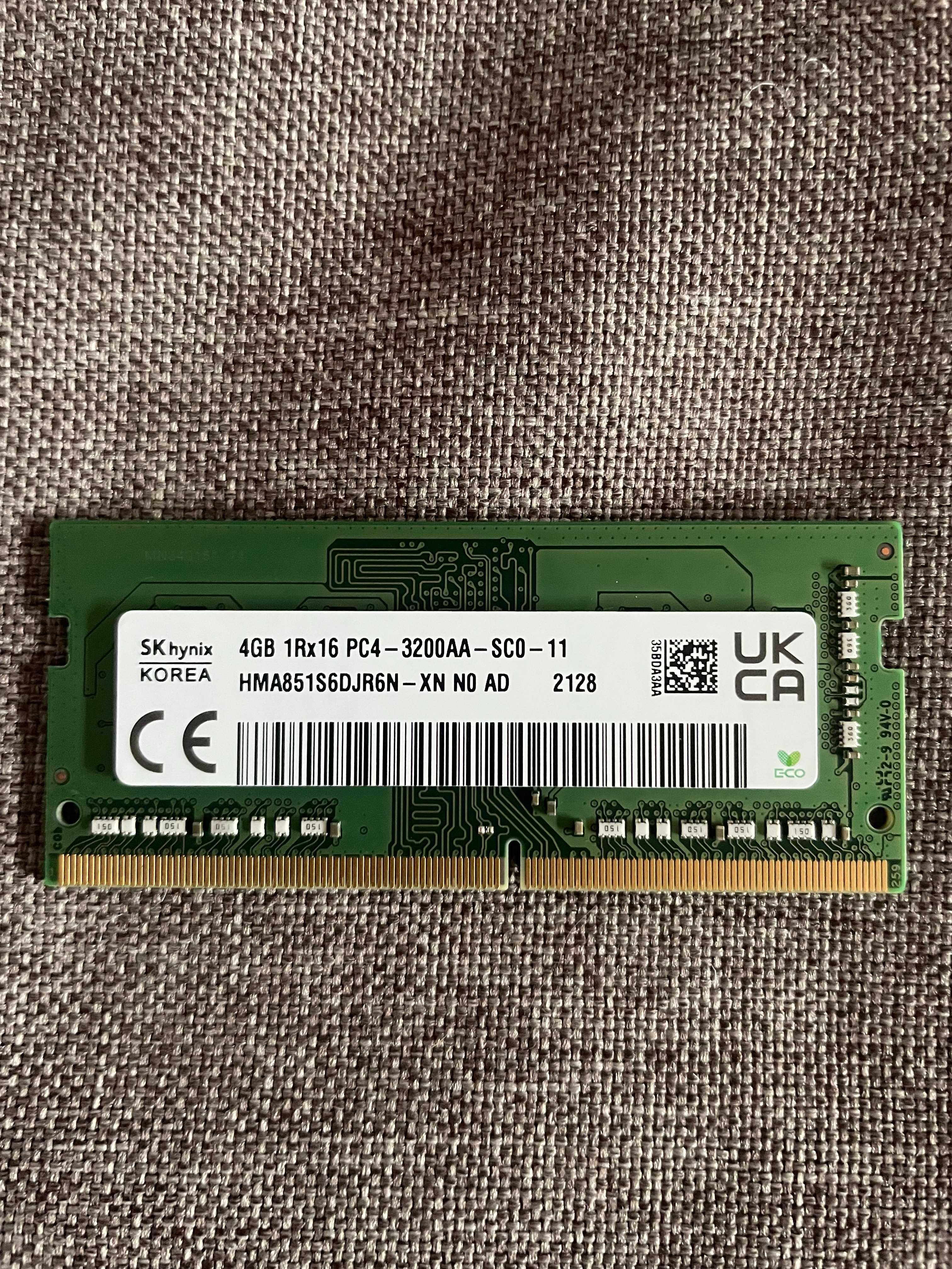 Оперативная память SK Hynix 4GB DDR4 SO-DIMM 3200MHz