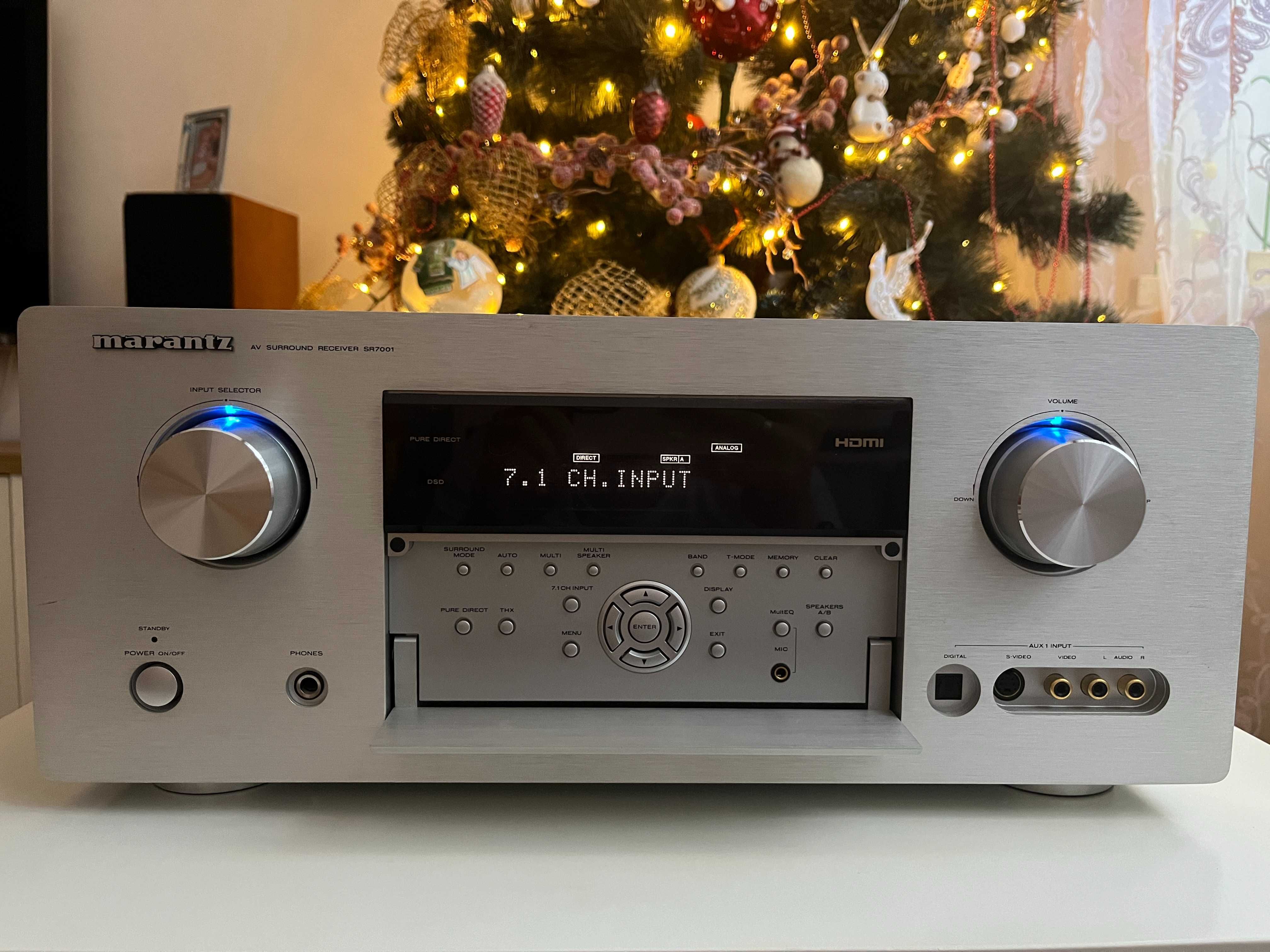 AV ресивер, процесор, підсилювач 7.1 звук Marantz SR 7001