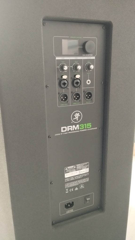 2 szt. MACKIE DRM 315 Kolumny aktywne Trojdrożne 137 db