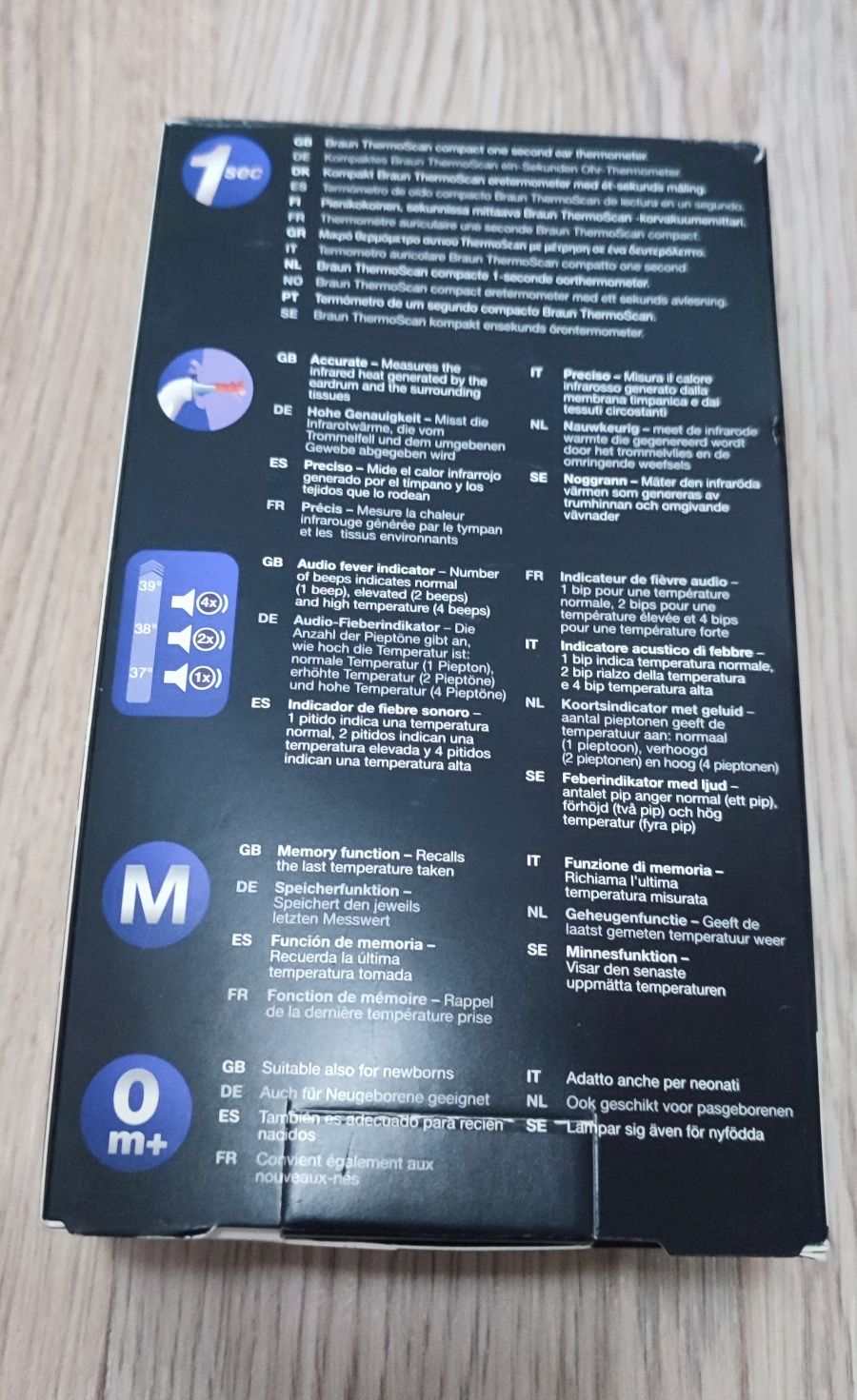 Termometr Braun Nowy