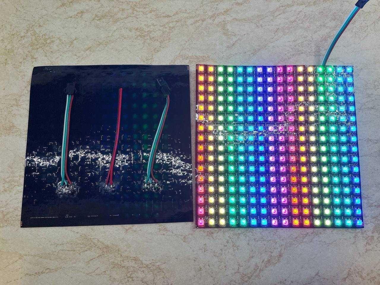 Контролер адресной ленты WS2812B, Mini BT Smart SPI LED + микрофон