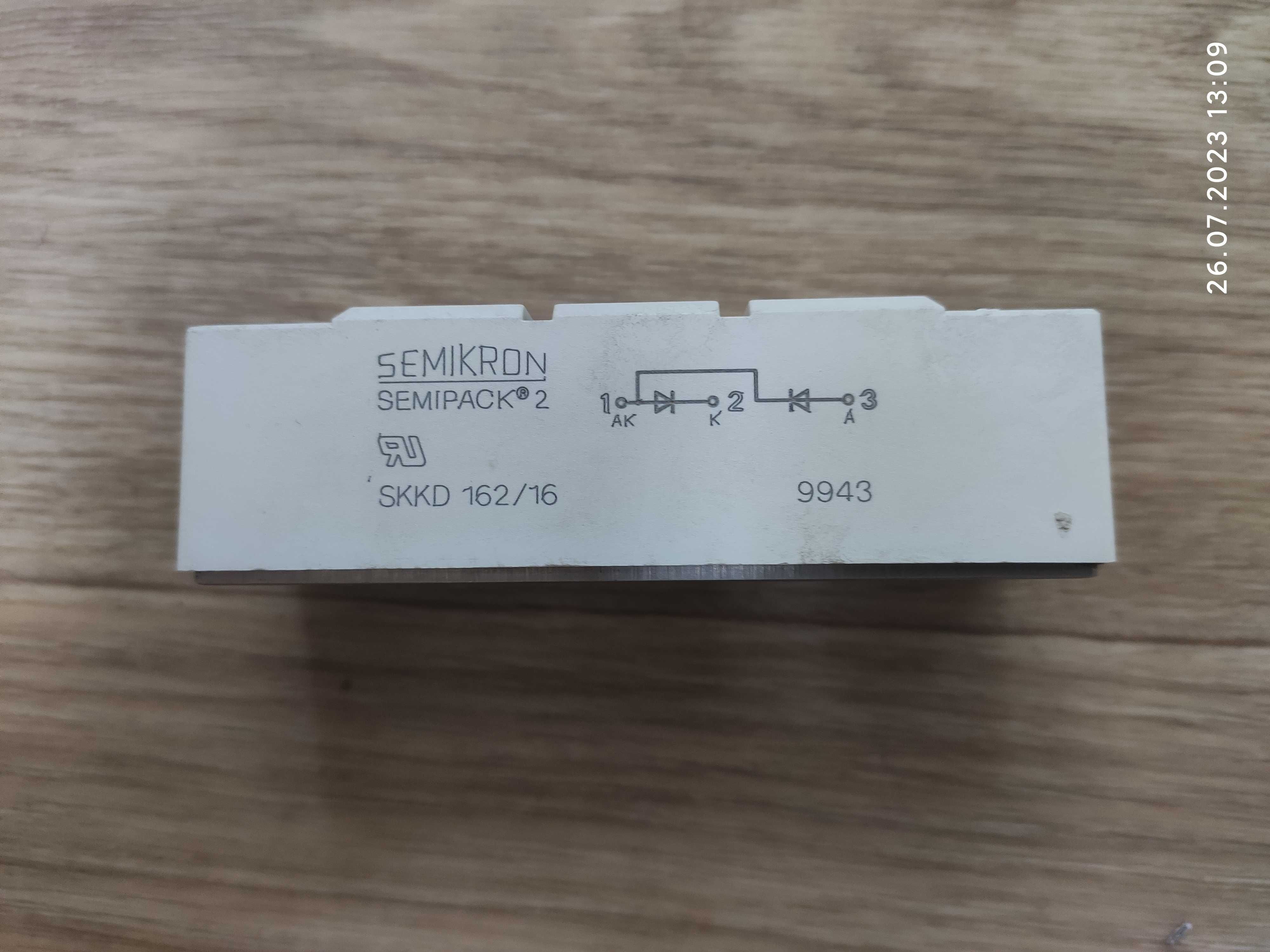 Модуль диодный SEMIKRON SKKD 162/16