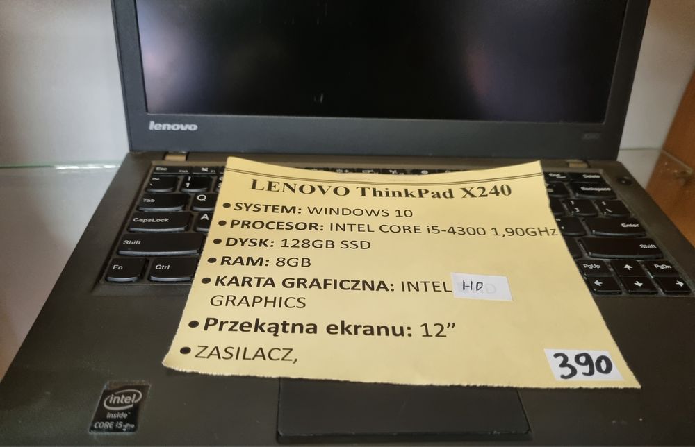 Laptop Lenovo ThinkPad X240