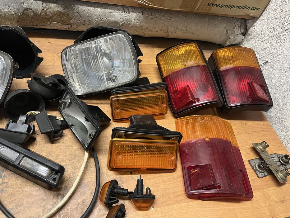 Lampy przód, tył,halogeny fiat 126p
