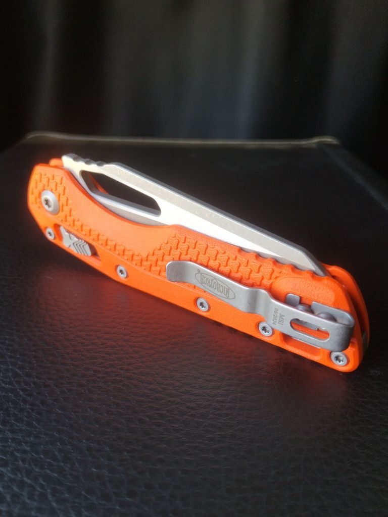 Оригінальний ніж Microtech MSI Apocalyptic Orange.