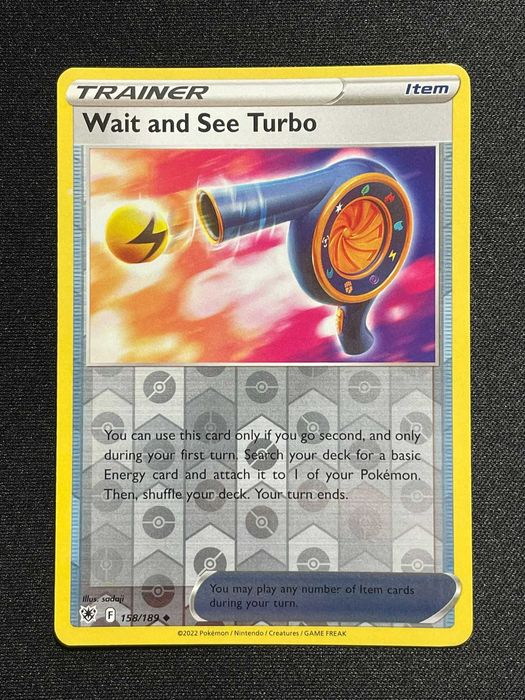 Carta Pokémon Wait And See Turbo 158/189 Astral Radiance
