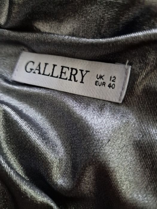 Sukienka okazyjna silver .