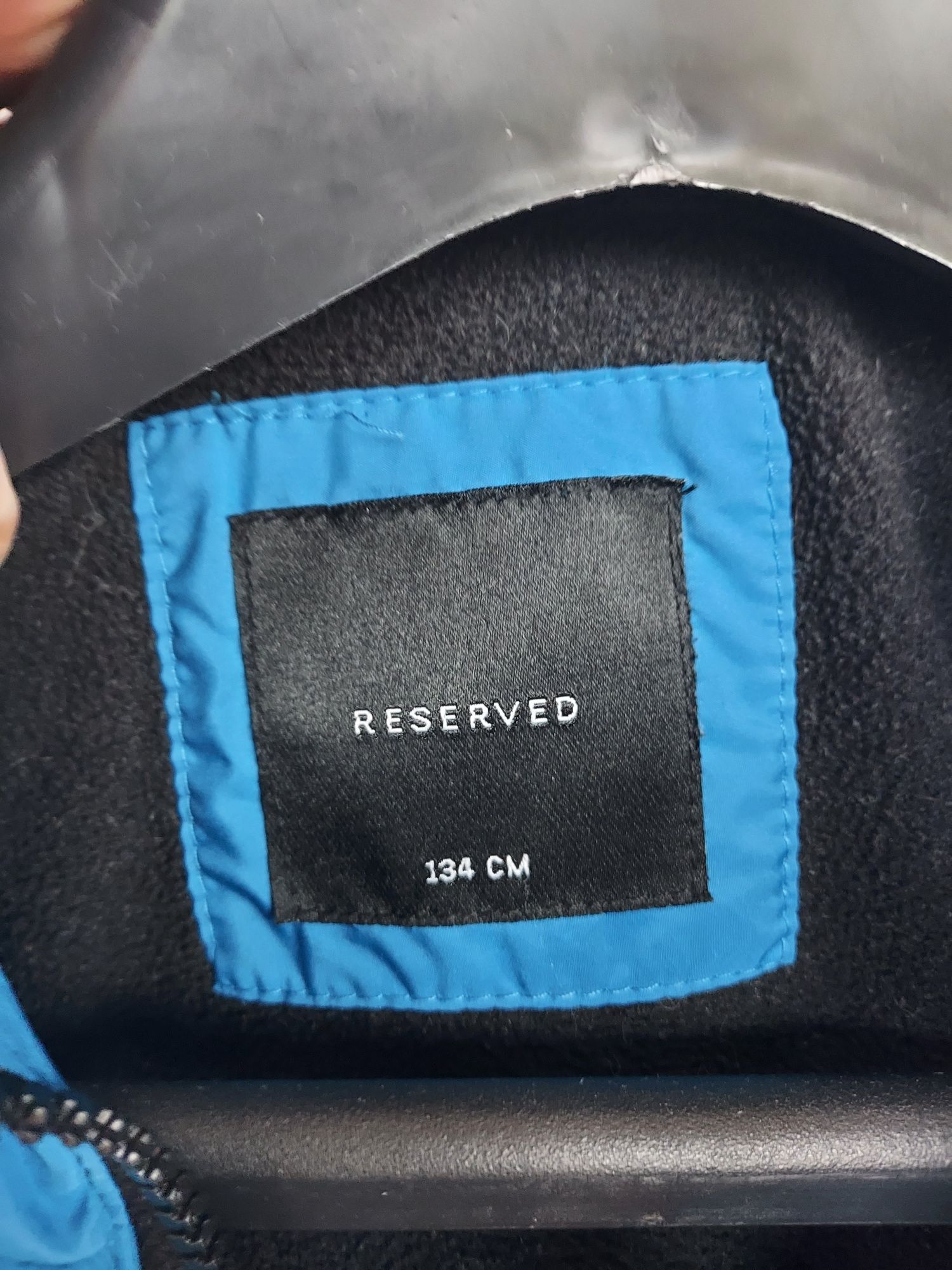 Kurtka dla chlopca rozmiar 134 RESERVED (niebieska)
