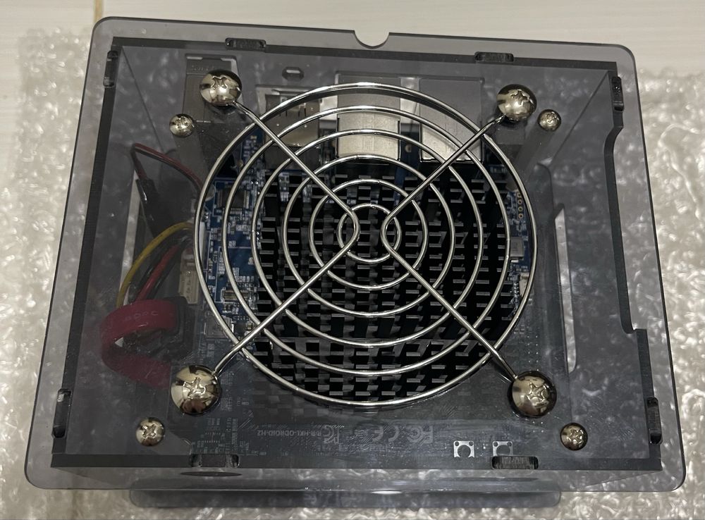 міні-сервер  міні-ПК ODROID-H2 в корпусі з SSD та оперативною пам’яттю