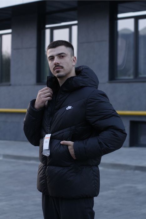 Пуховик Nike Storm-Fit Windrunner NSW найк куртка чоловіча drill