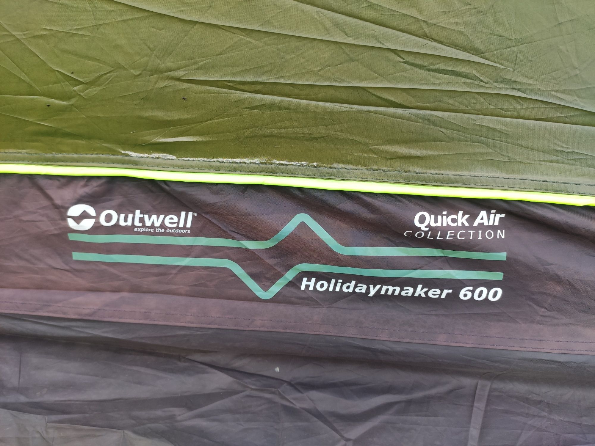 Namiot Outwell Holidaymaker 600 nadmuchiwany - Komfortowy namiot rodzi