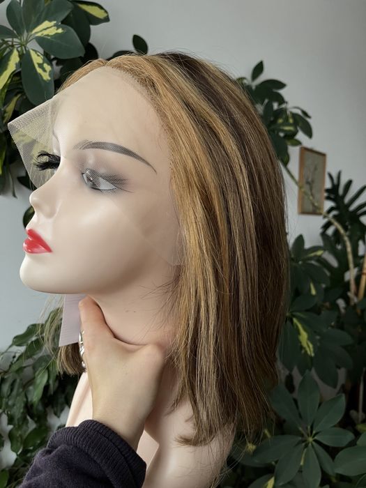 Peruka wlosy naturalne mikroskora balejaz pasemka