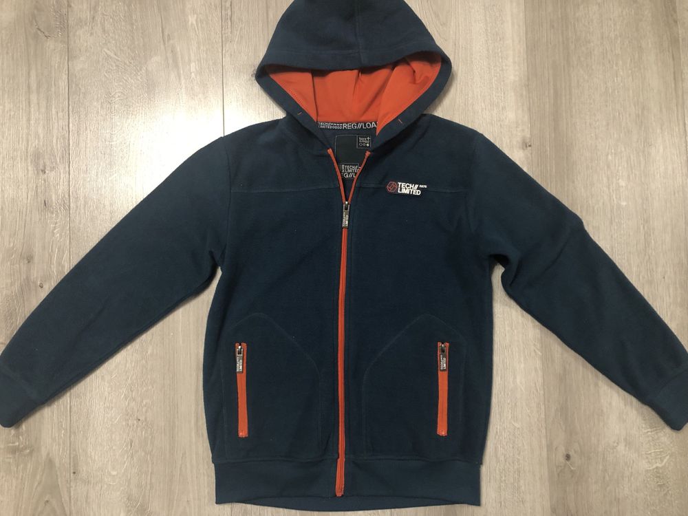 Bluza sportowa chłopięca polarowa c&a 146/152