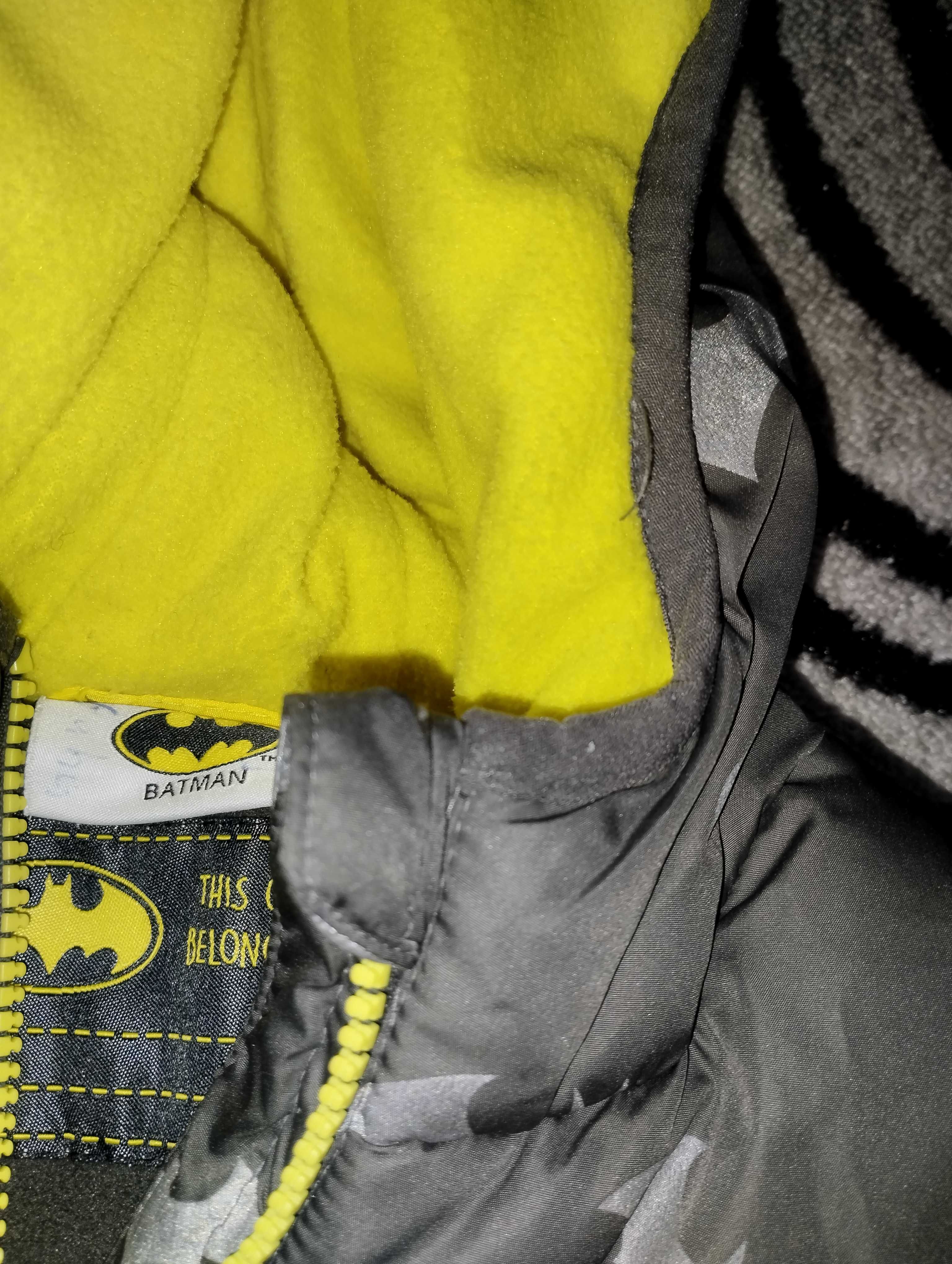 Batman kurtka zimowa dla chłopca r. 104