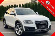 Audi Q5 ALLROAD PANORAMA XENON LEDY ALKANTARA alu19 lift serwisowana gwarancja