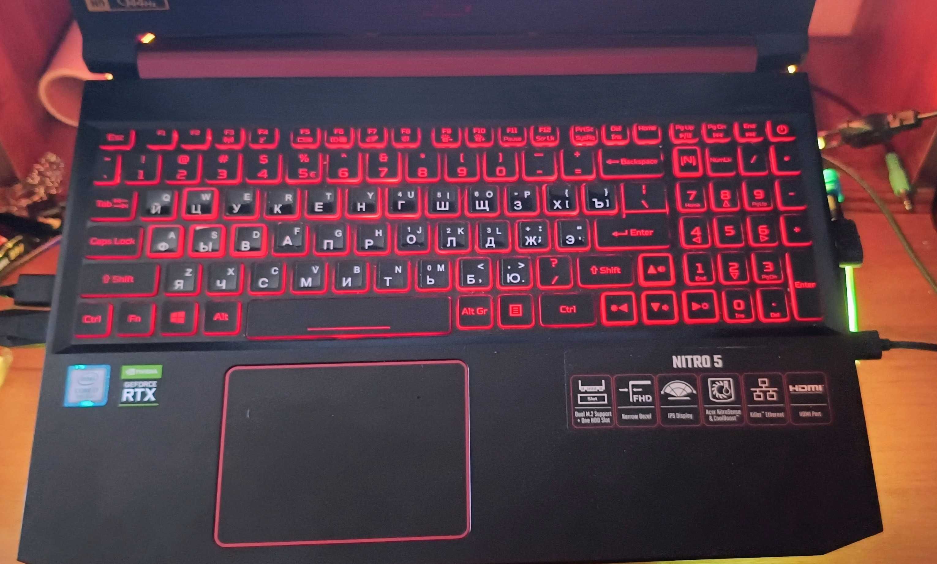 Acer NITRO 5 i7 9750h