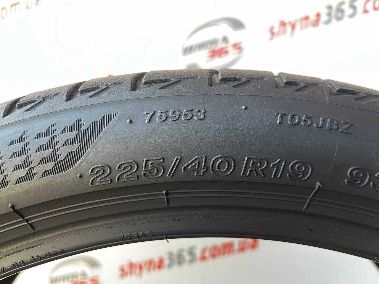 Різноширокі шини 225/40 255/35 R19 BRIDGESTONE TURANZA T005 RUN FLAT