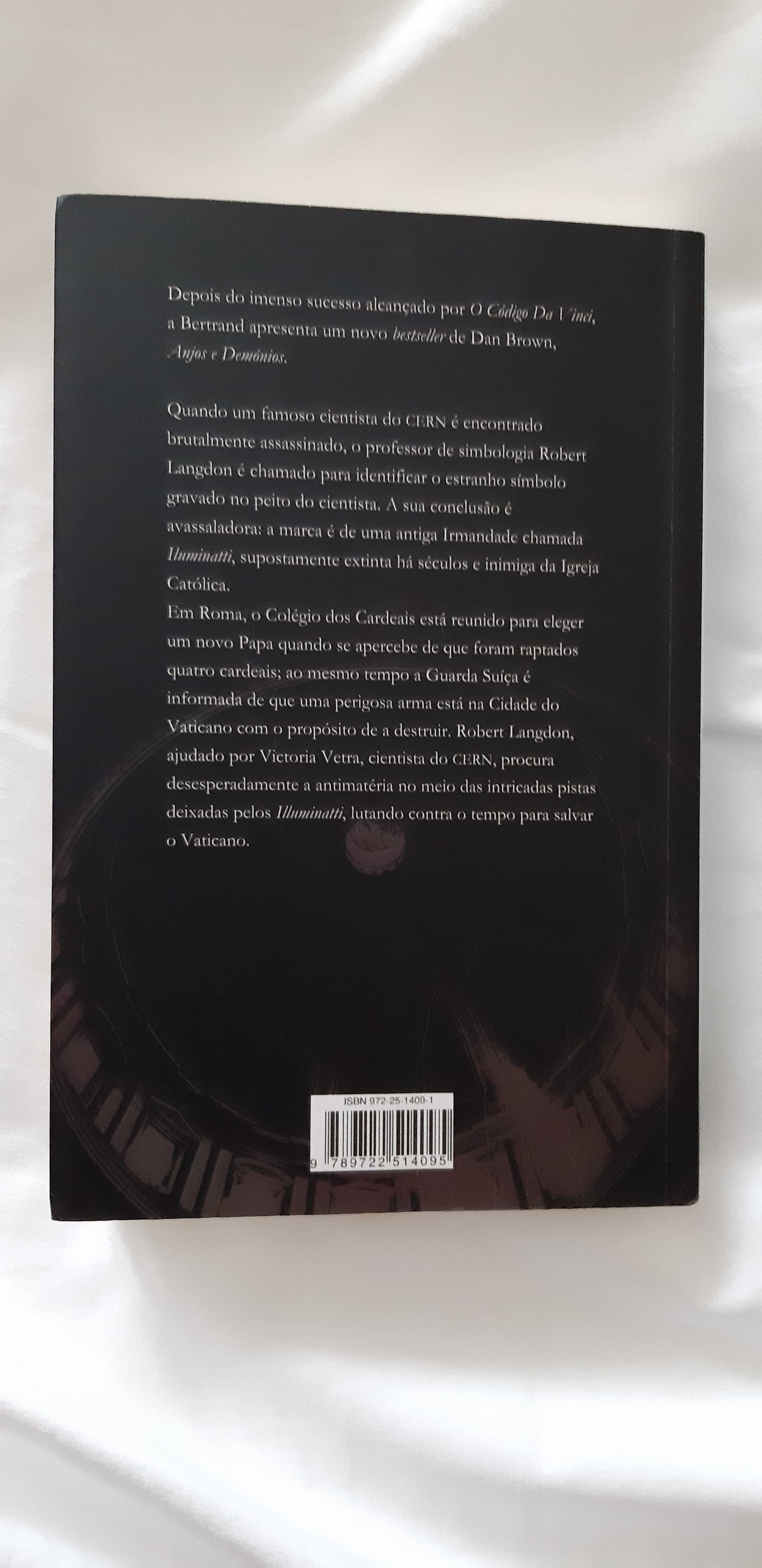 Anjos e Demónios de Dan Brown