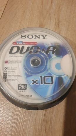 DVD+R Sony nowe folia 10 szt