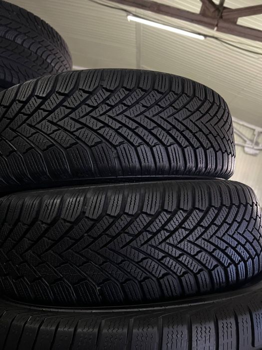 Автошини зимові CONTINENTAL 185/60/15 (2шт) Резина,Колеса,Гума,Скати,Ш