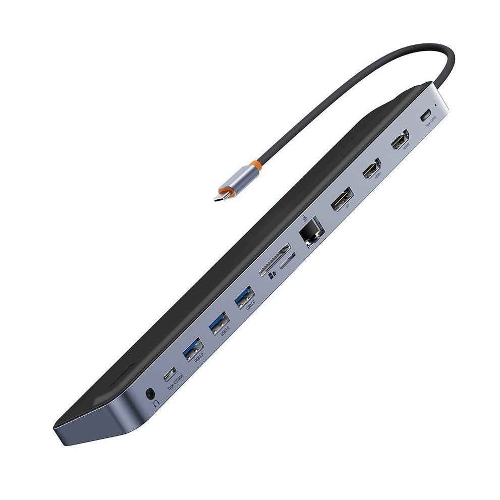Baseus 12 в 1 хаб Elitjoy Gen2 / 4K 60Hz / PD100W / Hub 12 in 1