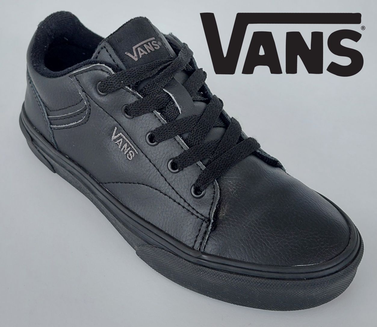 Buty Vans Seldan Trainers Leather roz.35 skóra naturalna