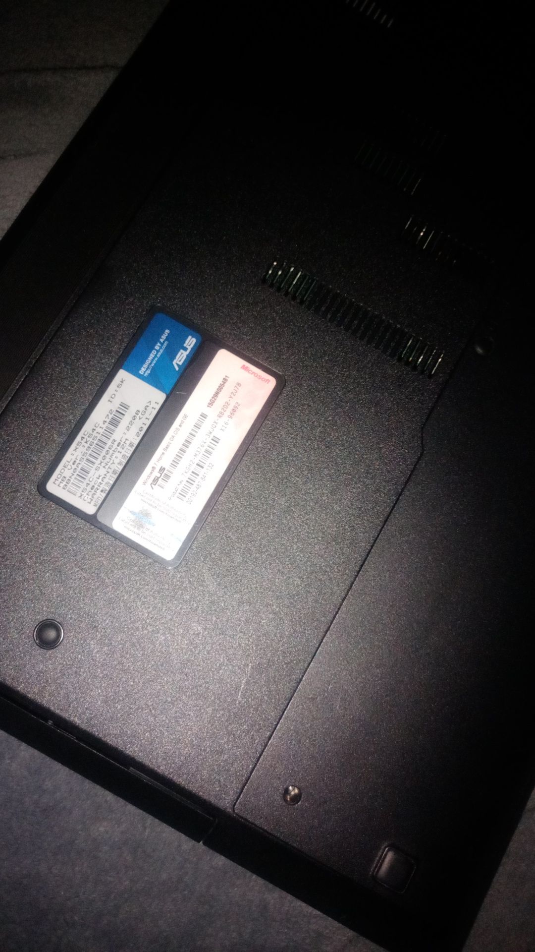 Ноутбук Asus K54C 15,6' 4Gb DDR3, SSD 60 Gb, WiFi, батарея OK