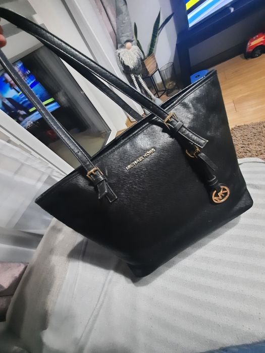 Michael kors torebka czarna bag duza